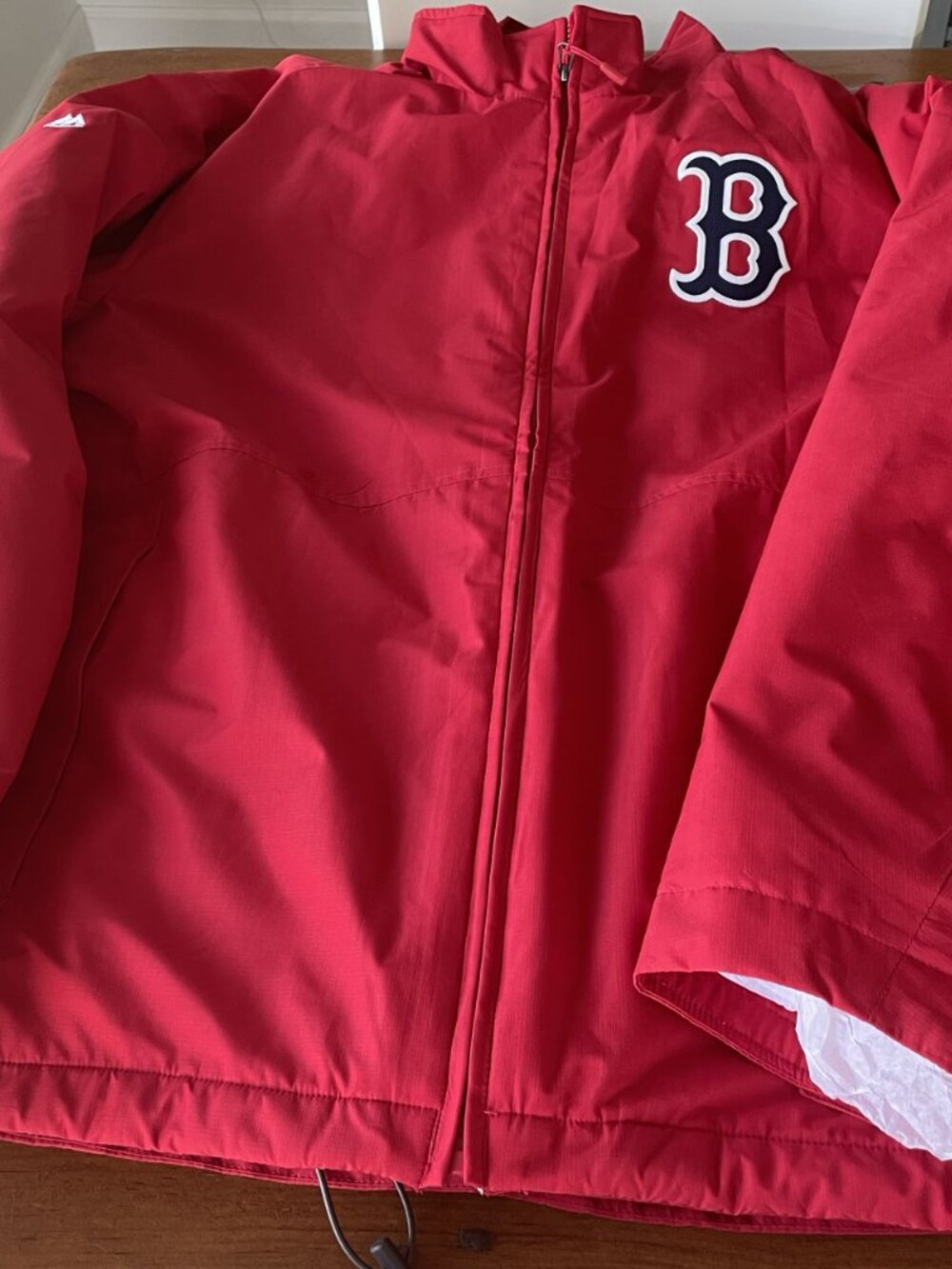 MLB Official Majestic Triple Climate Boston Red Sox 3-in-1 Jacket - Sz L